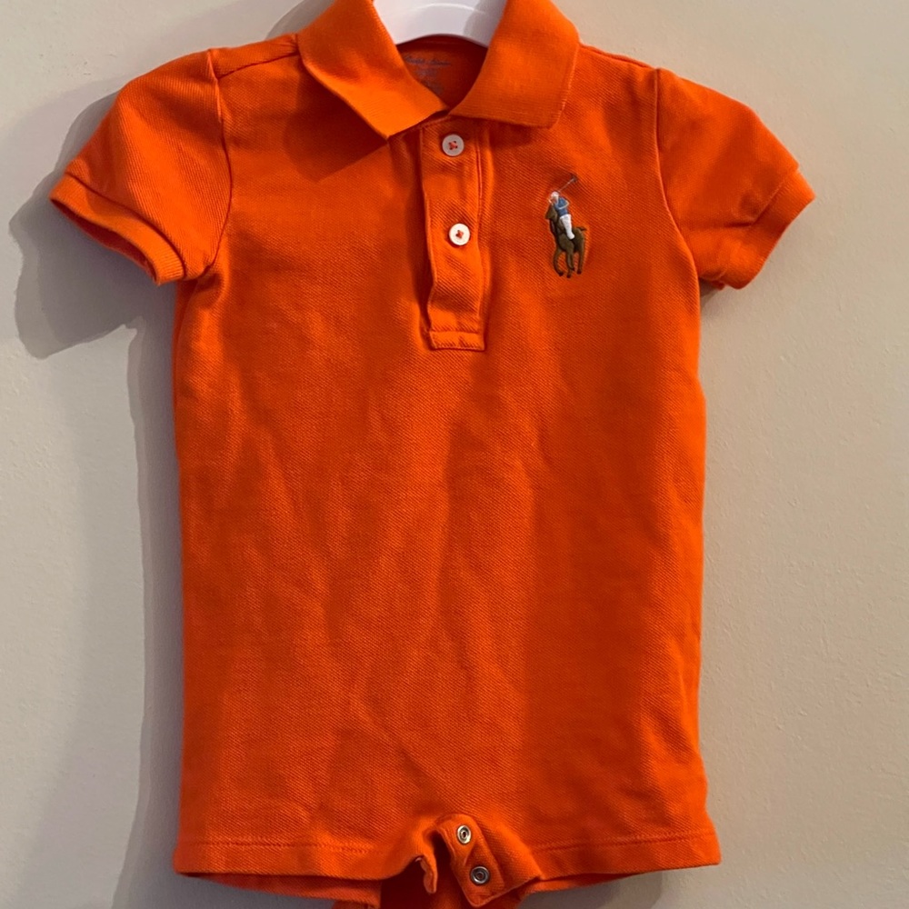 Used Polo Onesie 9M